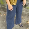 Flash Sale Le Marais Quilted Broek Jenny Navy