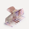 Outlet Les Soeurs Resin Haarspeld Rond Purple/Pink