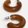 Discount Les Soeurs Resin Oorbellen Set Melany Amber