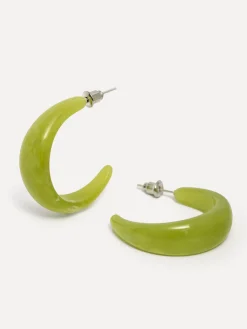 Fashion Les Soeurs Resin Oorbellen Set Melly Green