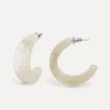 Outlet Les Soeurs Resin Oorbellen Set Melly Cream