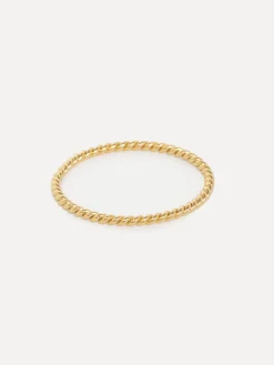 Store Les Soeurs Ring Cecilia Twisted Gold