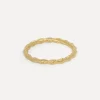 Cheap Les Soeurs Ring Chloe Spiral Gold