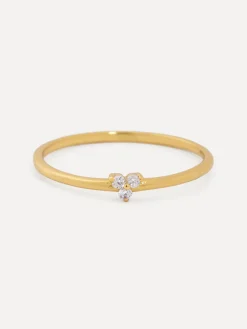 Sale Les Soeurs Ring Chloe Vintage Triangle Gold