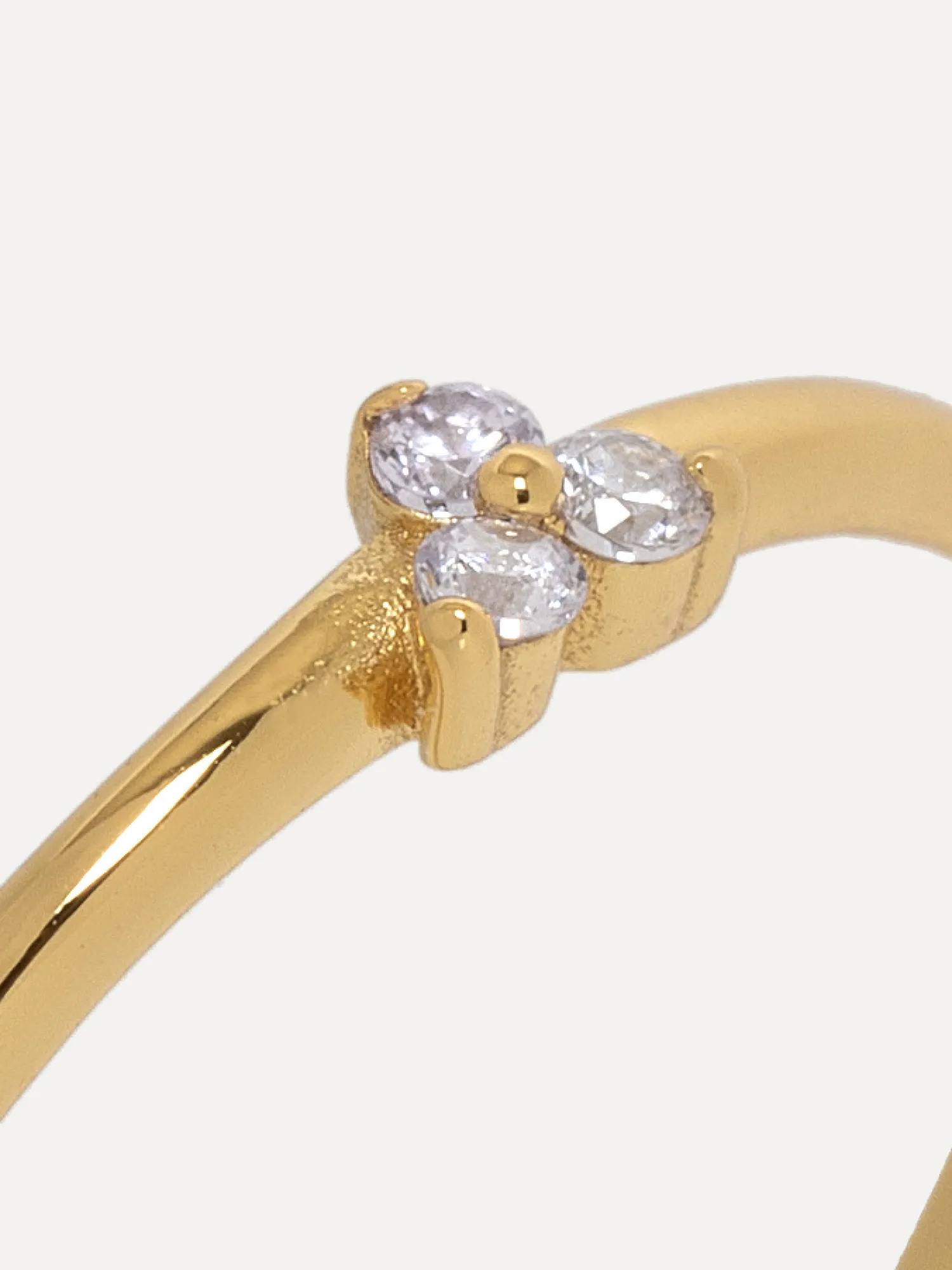 Sale Les Soeurs Ring Chloe Vintage Triangle Gold