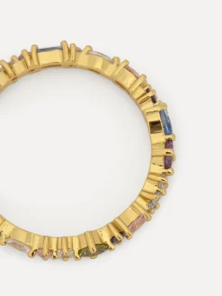 Best Les Soeurs Ring Cora Pastel Gold Multicolor