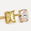 Best Les Soeurs Ring Gioia Double Gem Gold