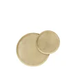 Outlet Madam Stoltz Ronde Ijzeren Schaaltjes Gold