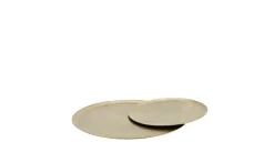 Outlet Madam Stoltz Ronde Ijzeren Schaaltjes Gold