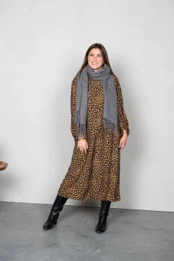 Online MBYM Scarf Stacy Light Grey Melange