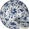 Outlet Gusta Schaaltje Floral Blauw/Wit