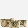 Shop Madam Stoltz Seagrass Tas Met Katoenen Handvaten Small Natural