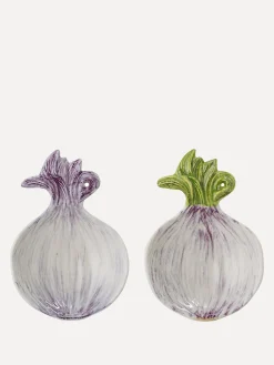 Discount Bloomingville Set Of 2 Bowls Mimosa Purple