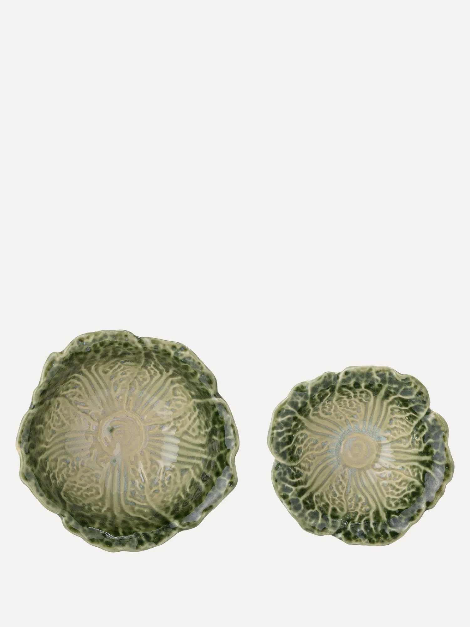 Best Sale Bloomingville Set Van 2 Kommen Savanna Green