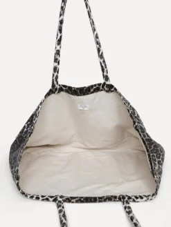 Fashion Les Soeurs Shopper Abel Leopard