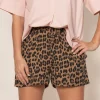 Outlet Le Marais Short Maeve Leopard