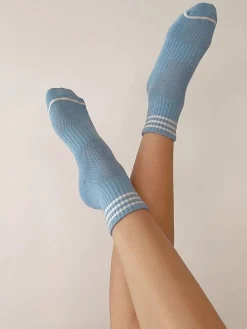 Discount Le Bon Shoppe Sokken Girlfriend Parisian Blue