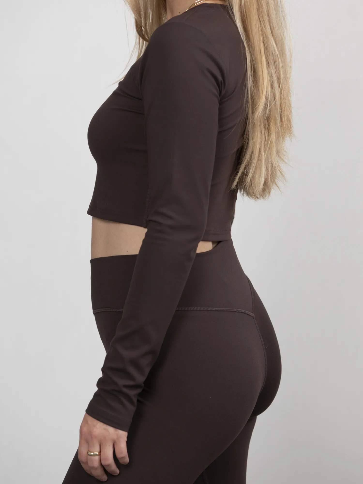 Online Les Soeurs Sporttop Met Lange Mouwen Arjan Brown