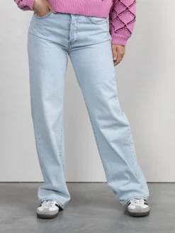 Sale Les Soeurs Straight-Fit Jeans Jodie Light Blue