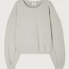Sale American Vintage Sweat Yatcastle Gris Chine