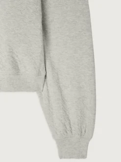 Sale American Vintage Sweat Yatcastle Gris Chine