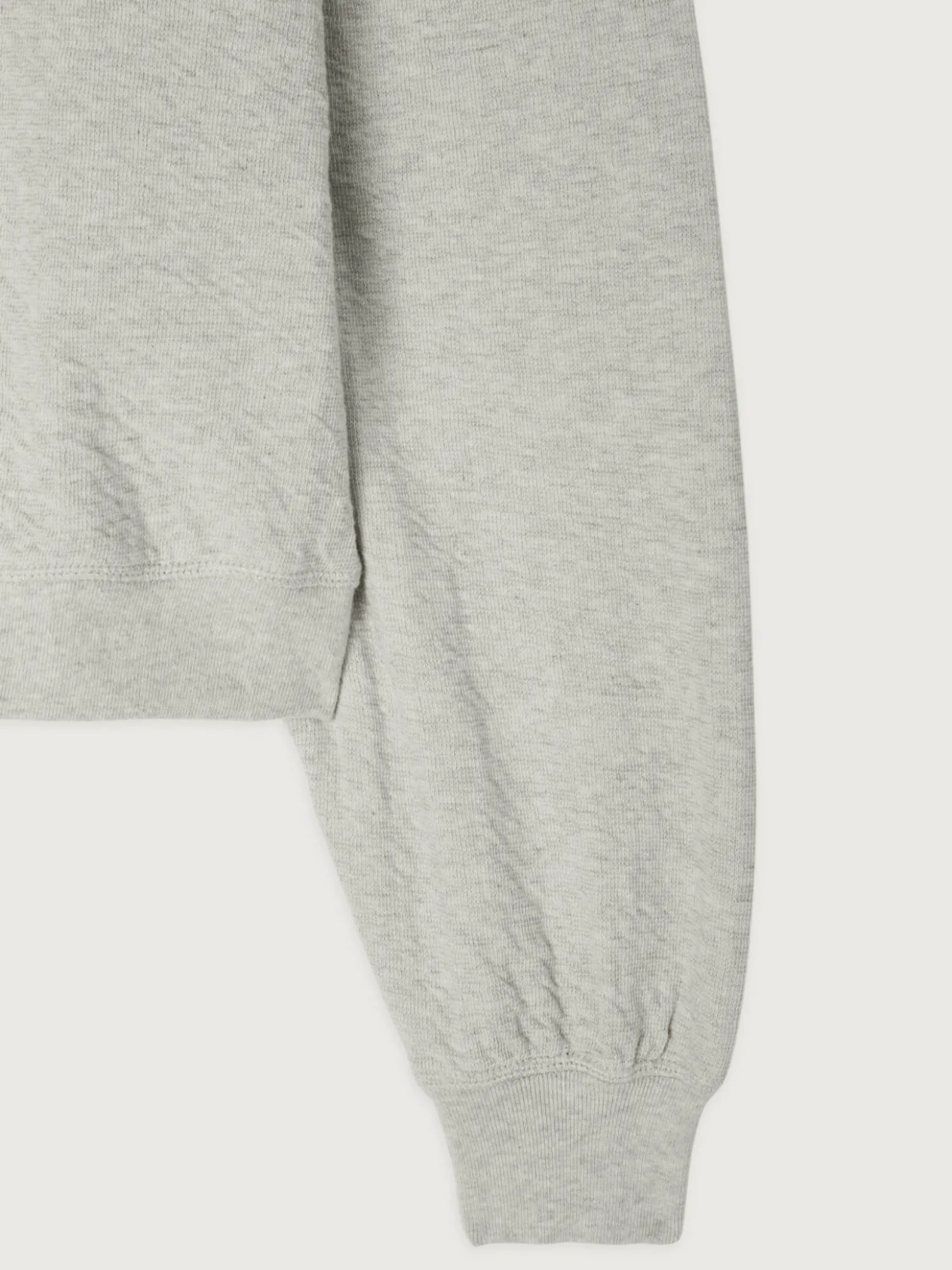 Sale American Vintage Sweat Yatcastle Gris Chine