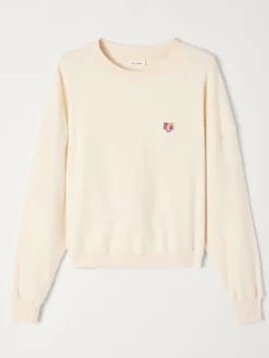 Sale American Vintage Sweater Rullow Ecru
