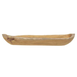 Store Bloomingville Teak Serveerschaal