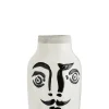 Store Madam Stoltz Terracotta Vaas Met Gezicht