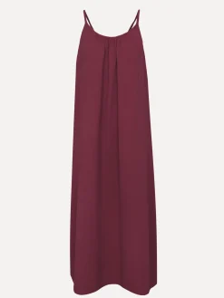 Best Sale Le Marais Tetra Jurk Ruby Bordeaux