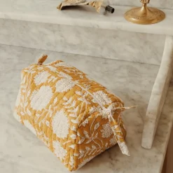Outlet à La Collection Toilettas Met Print Mustard
