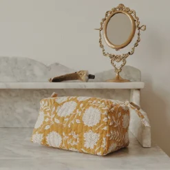 Outlet à La Collection Toilettas Met Print Mustard
