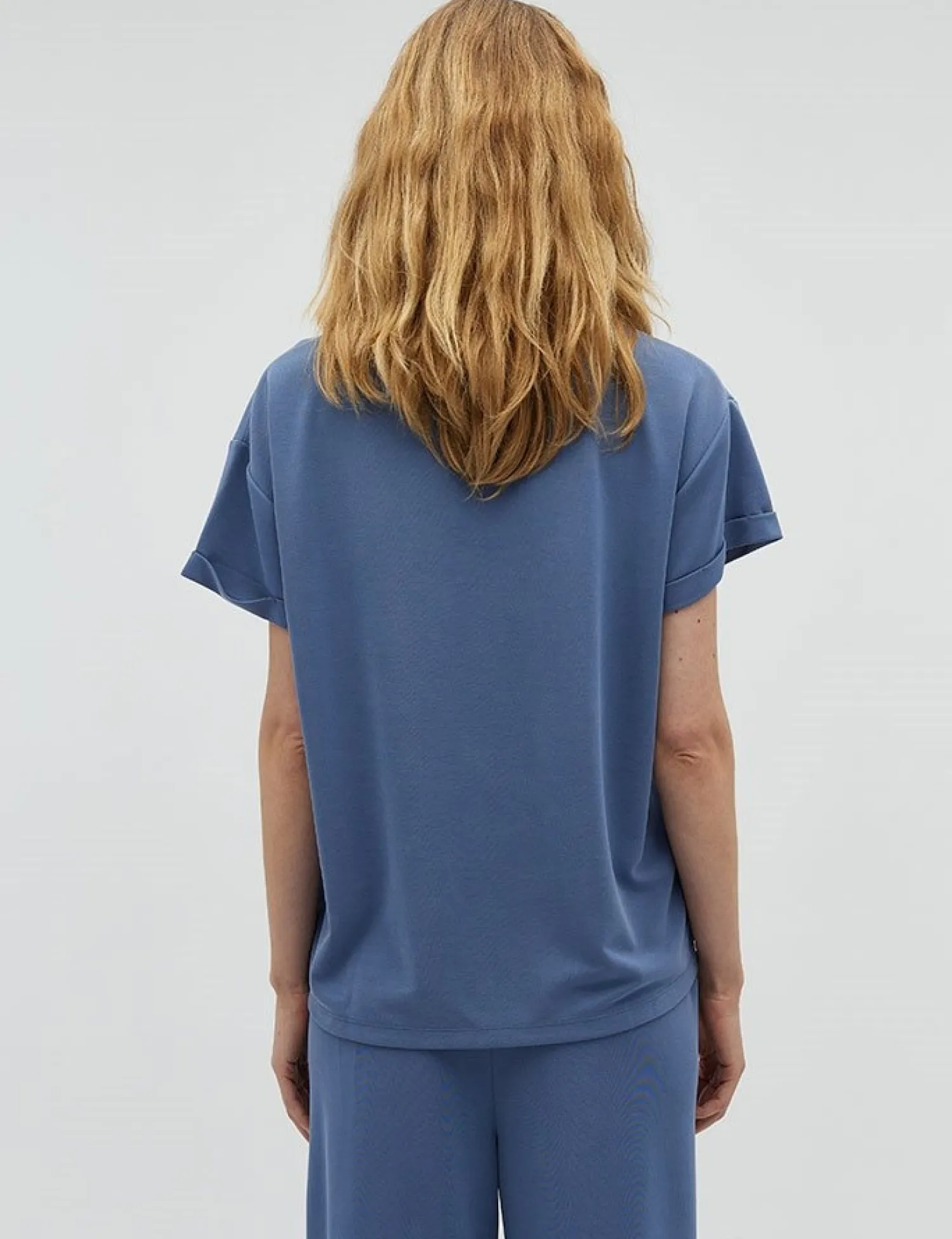 Store MBYM T-Shirt Amana Bosko Blue Horizon