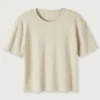 Fashion American Vintage T-Shirt Bozy Creme/Chin