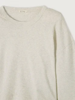 Outlet American Vintage T-Shirt Bozy Creme/Chin