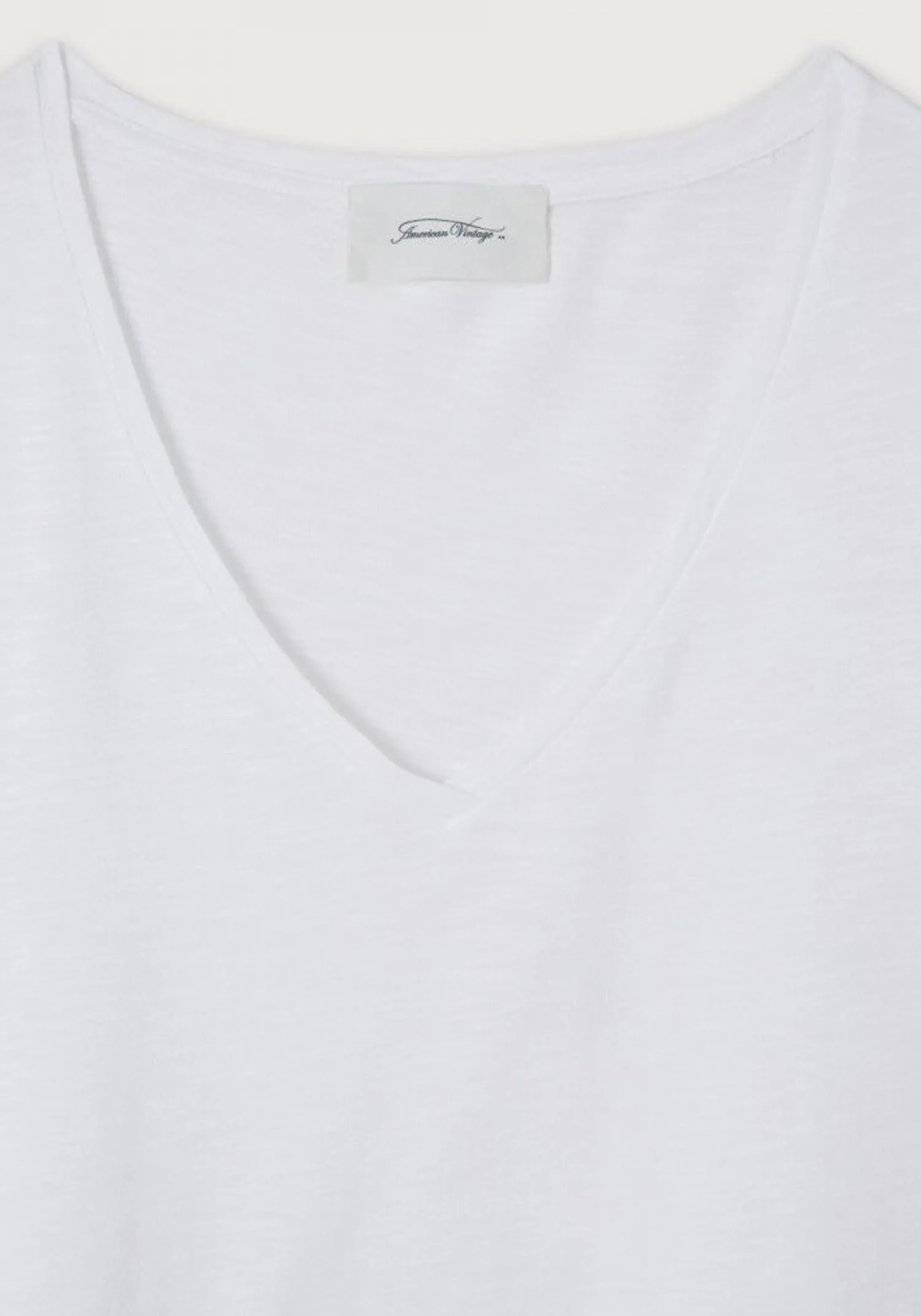 Store American Vintage T-Shirt Jacksonville Blanc
