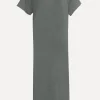 Best Le Marais T-Shirt Jurk Maud Khaki