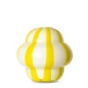 Store Gusta Vaas Curlie White/Yellow