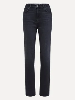 Outlet Selected Vervaagd Bootcut Jeans Tone Black Denim