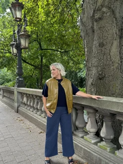 Best Le Marais Vest Nate Olive