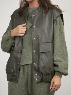 Online Le Marais Vest Nate Khaki