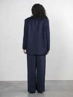 Clearance Les Soeurs Wollen Blazer Alissa Navy