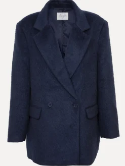Clearance Les Soeurs Wollen Blazer Alissa Navy