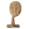 New Bloomingville Wood Head Sculpture