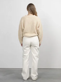 Cheap Les Soeurs Wrap Jeans Erica Ecru