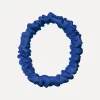 Best Sale Les Soeurs Zijden Scrunchie Bright Blue