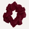 Online Les Soeurs Zijden Scrunchie Bordeaux