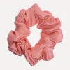 New Les Soeurs Zijden Scrunchie Cantaloupe
