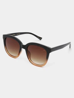 Discount A.Kjaerbede Zonnebril Billy Black/Brown Transparent