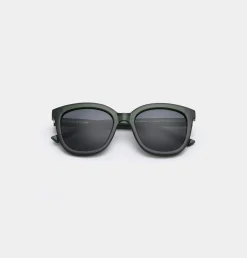 Discount A.Kjaerbede Zonnebril Billy Dark Green Transparent